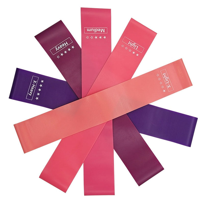 Rubber Resistance Bands for Fitness and Weight Training