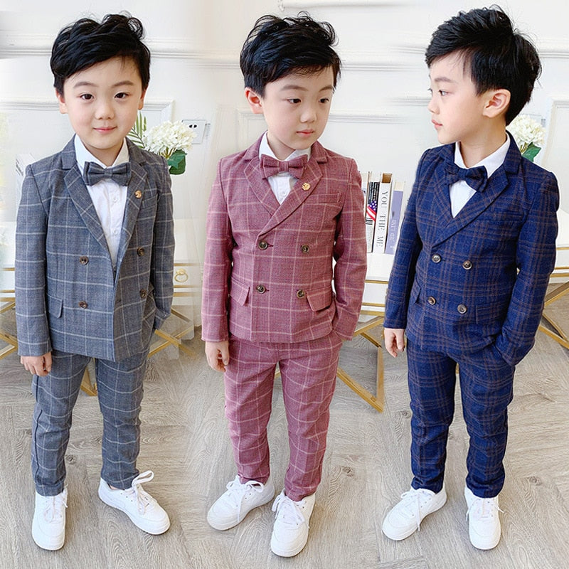 Flower Boys Formal Dress Suit Set