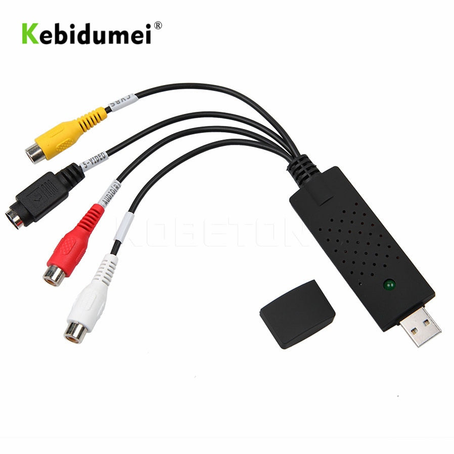 USB 2.0 to RCA Cable Adapter Converter