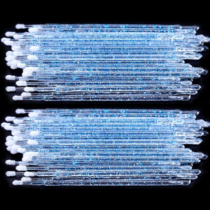 Disposable Eyelash Brushes and Swabs for Lash Extension Removal