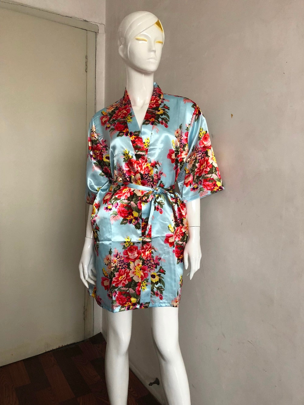 Silk Satin Robe for Women