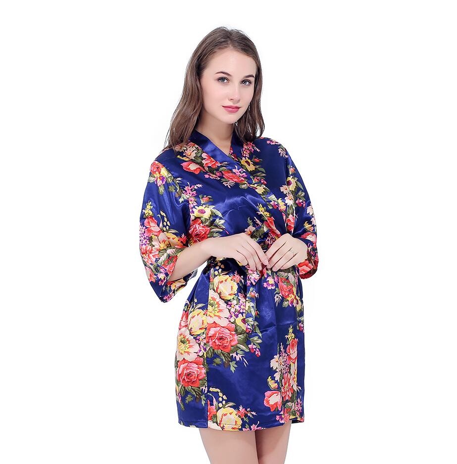 Silk Satin Robe for Women