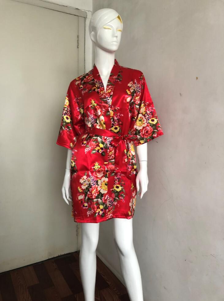 Silk Satin Robe for Women