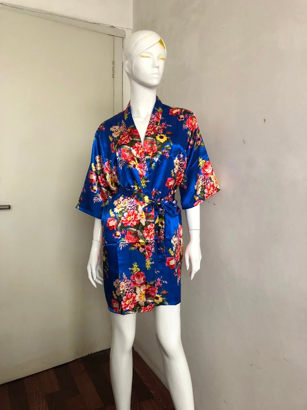 Silk Satin Robe for Women