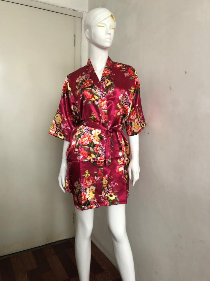 Silk Satin Robe for Women