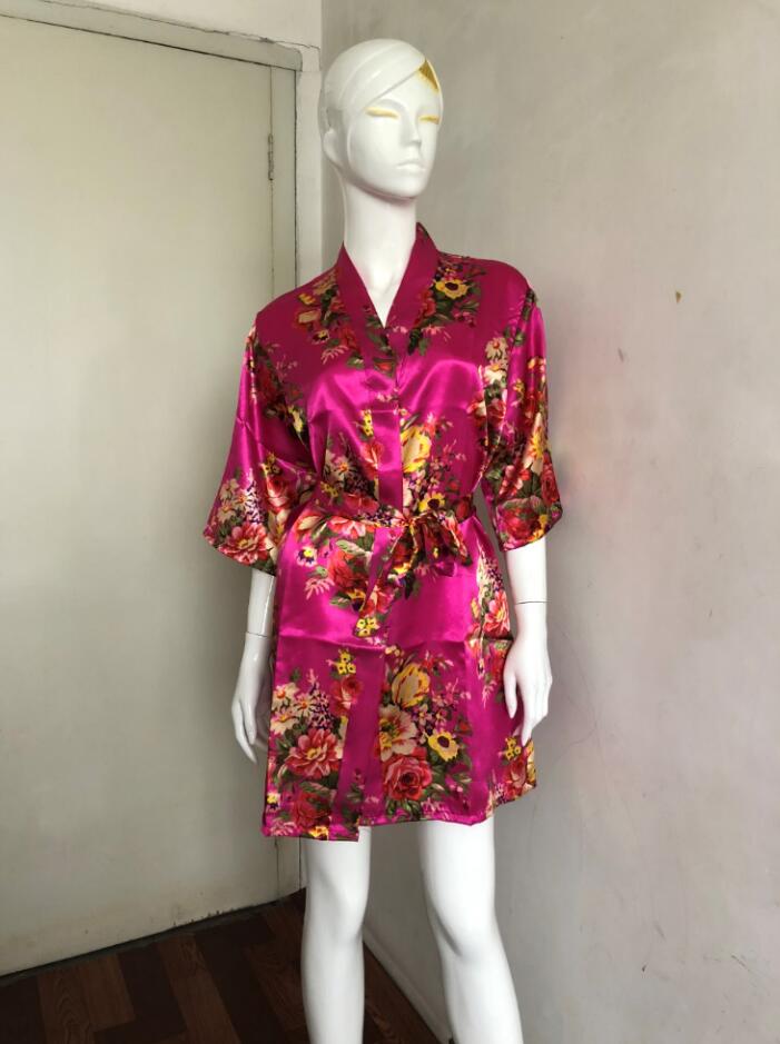 Silk Satin Robe for Women