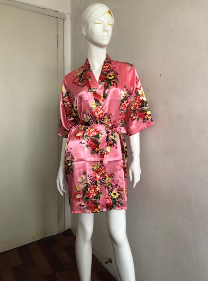 Silk Satin Robe for Women