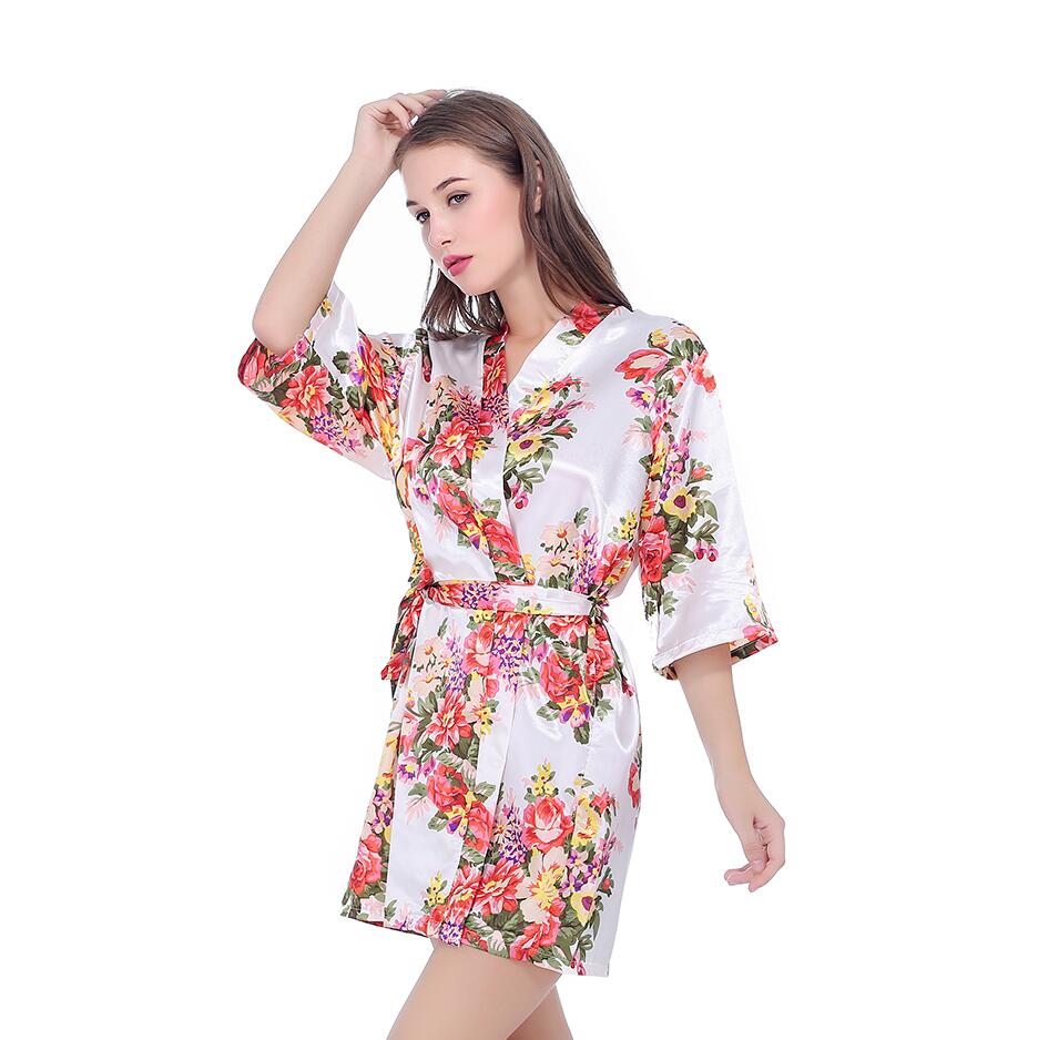 Silk Satin Robe for Women