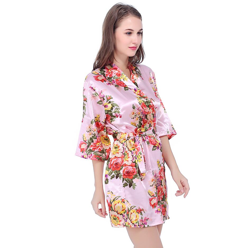 Silk Satin Robe for Women