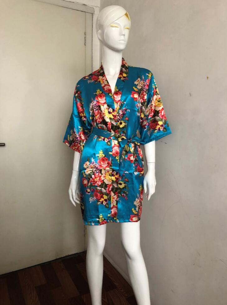 Silk Satin Robe for Women