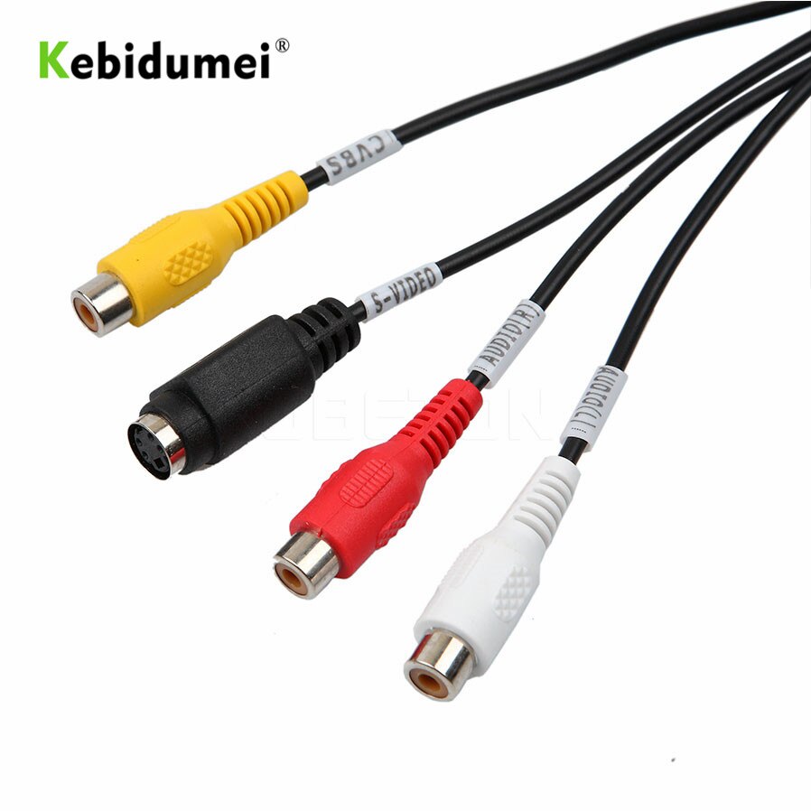 USB 2.0 to RCA Cable Adapter Converter
