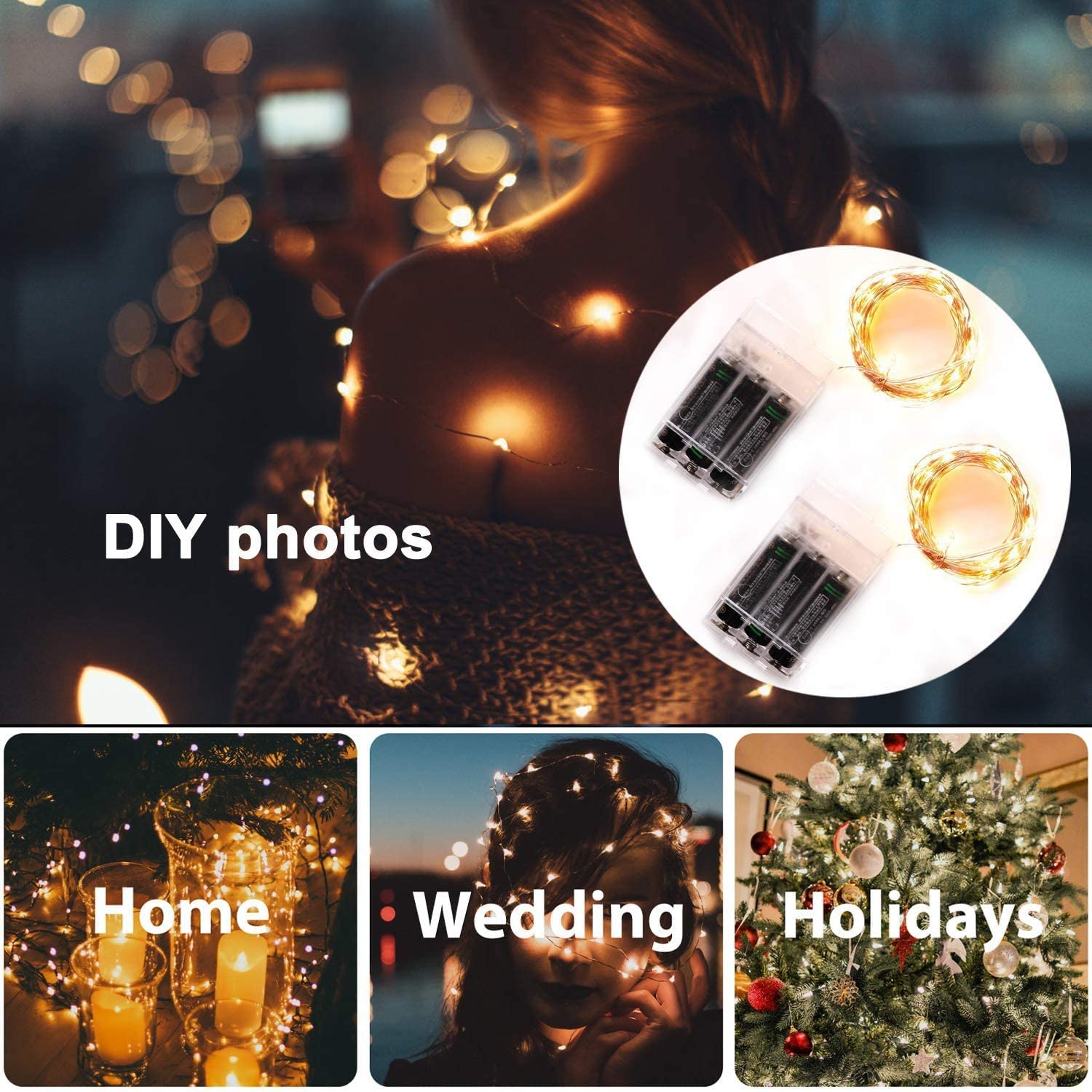 Copper Wire Fairy Lights