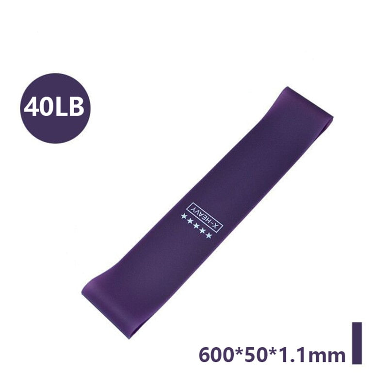 Rubber Resistance Bands for Fitness and Weight Training