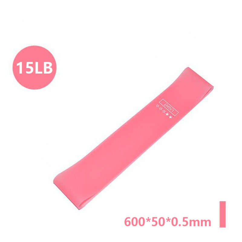 Rubber Resistance Bands for Fitness and Weight Training