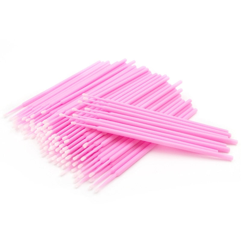 Disposable Eyelash Extension Cotton Swabs