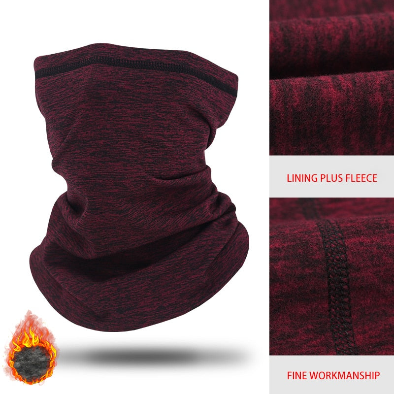 Fleece Neck Warmer Scarf