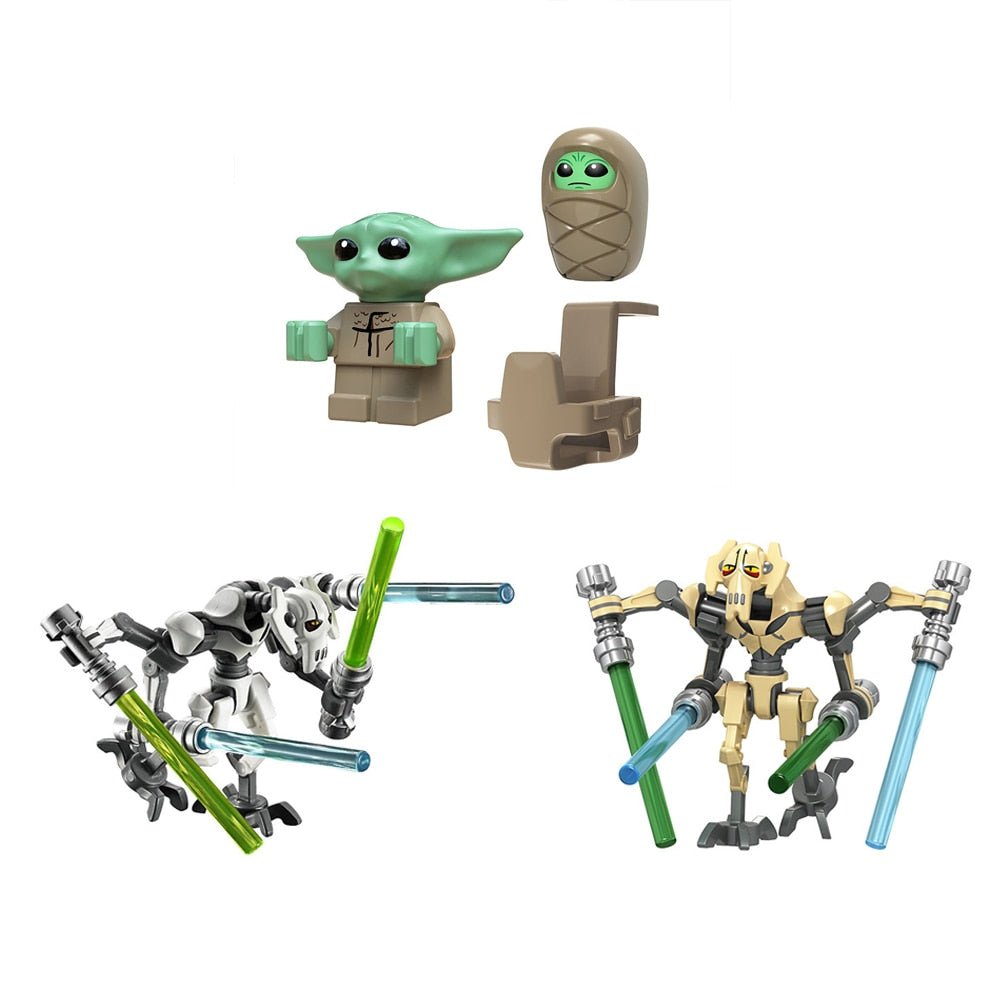 Jedi and Sith Building Blocks Toy Set