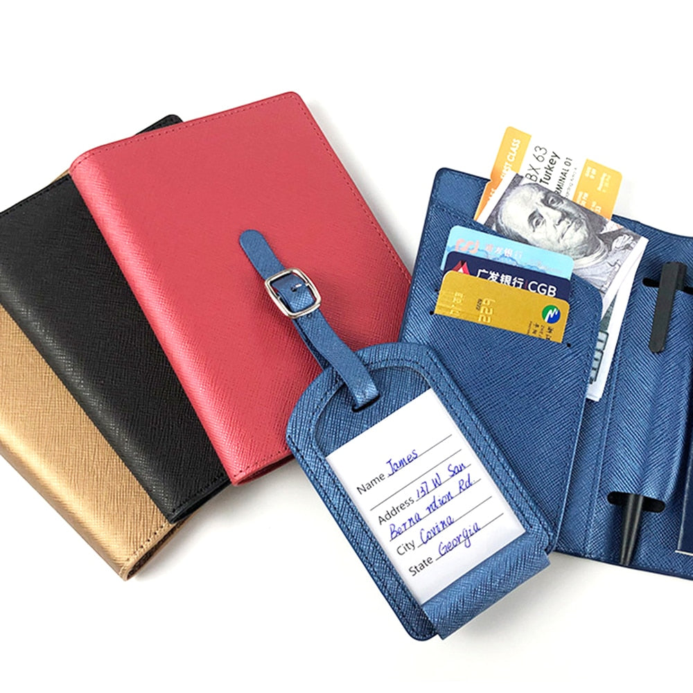 Custom Passport Cover Set