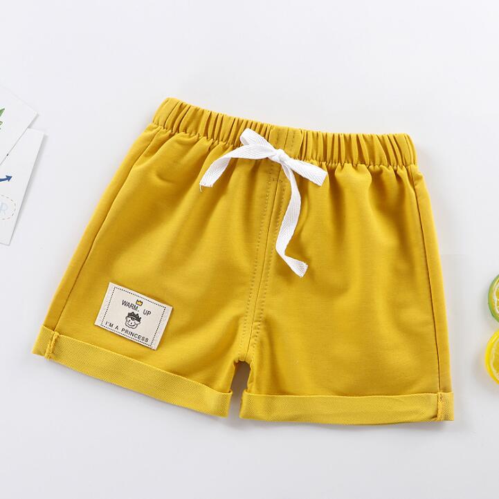 Solid Baby Boy Shorts