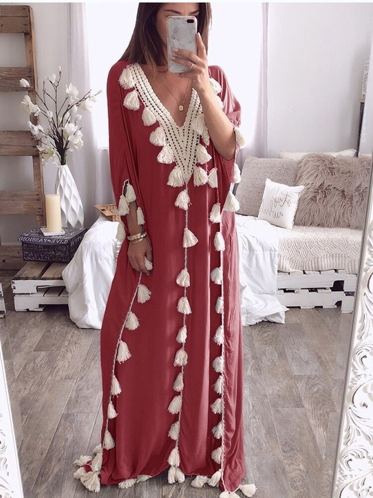 Muslim Abaya Long Dress for Women