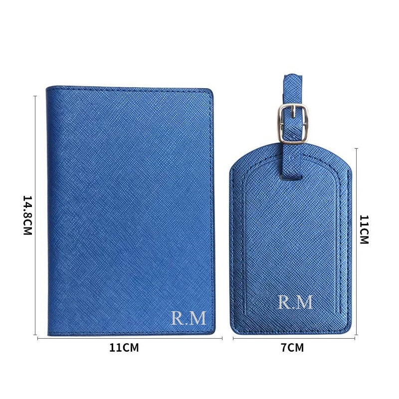 Custom Leather Passport Holder