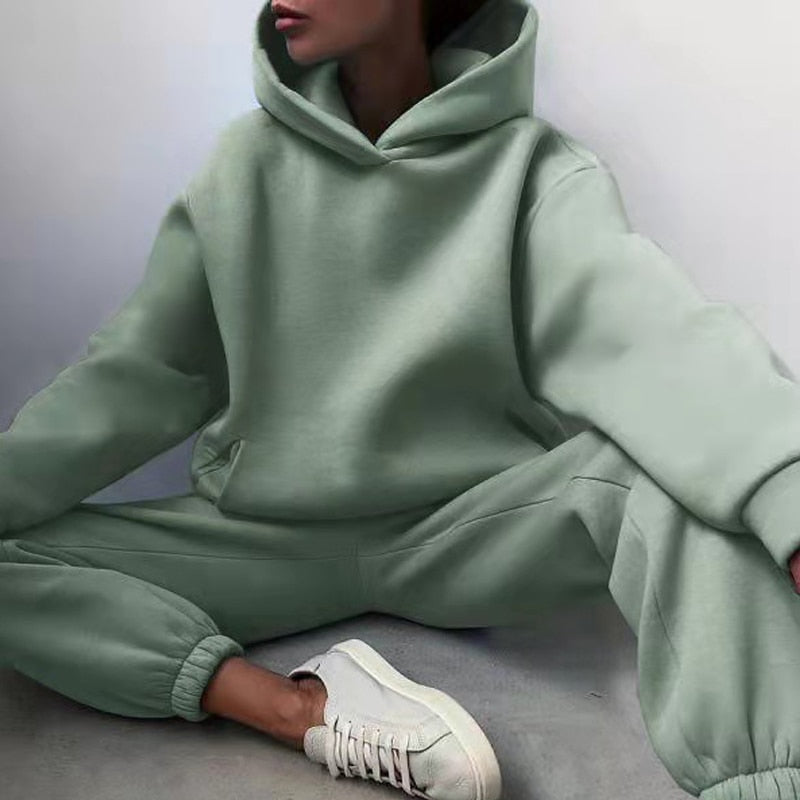 Fleece-lined Women's Tracksuit