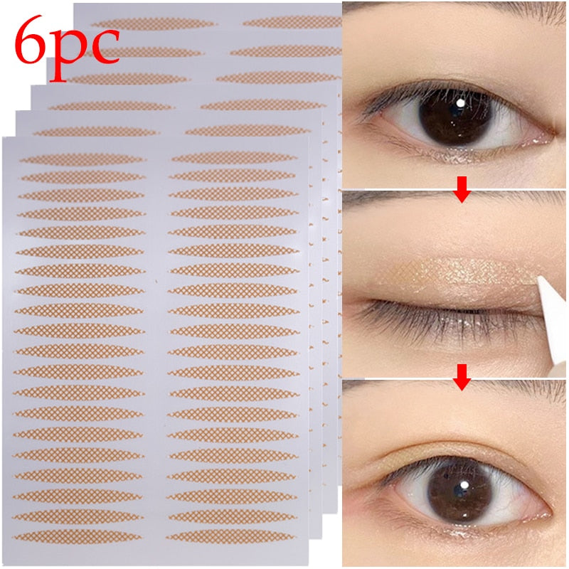 240PC Invisible Eyelid Stickers for Big Eyes