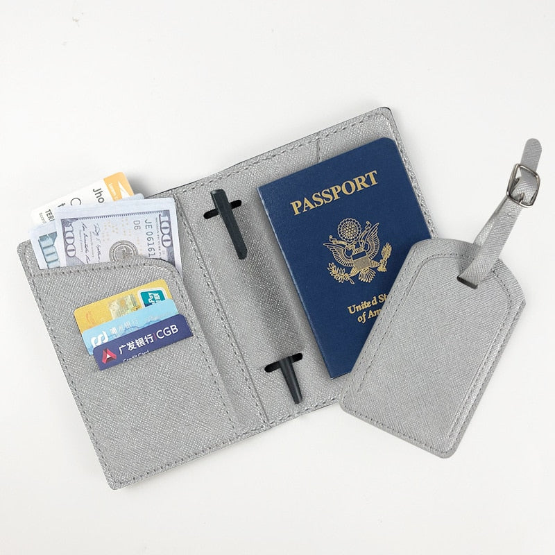 Custom Leather Passport Holder
