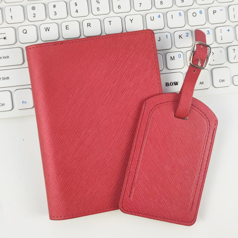 Custom Leather Passport Holder