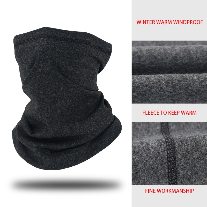 Fleece Neck Warmer Scarf