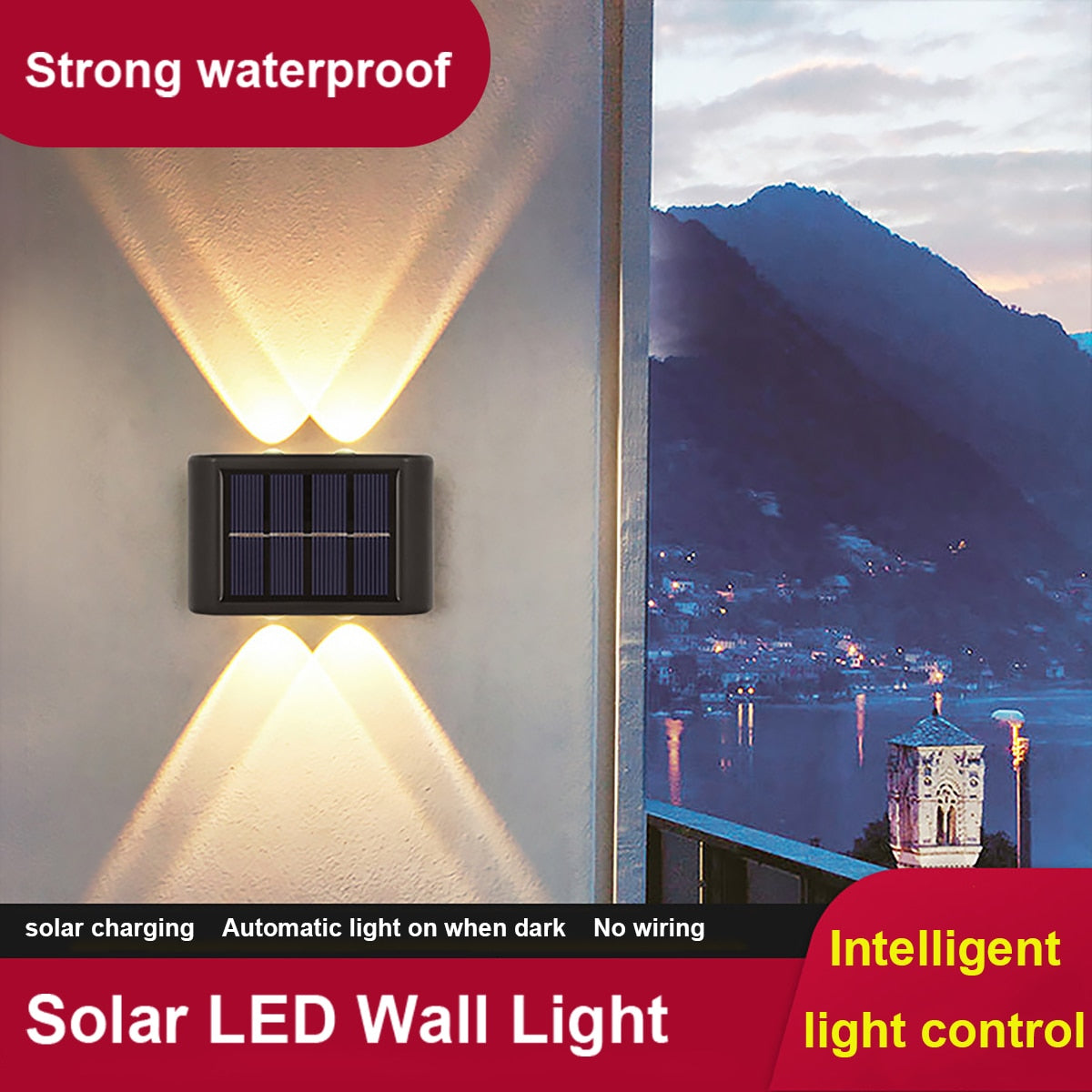 Solar Outdoor Wall Lamp