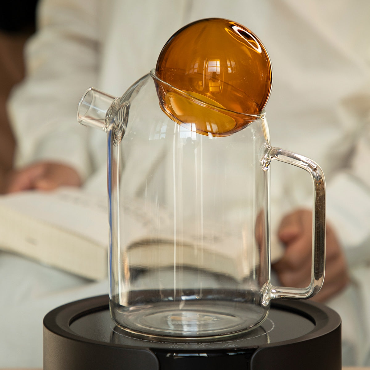 Glass Pitcher Cute Teapot Set