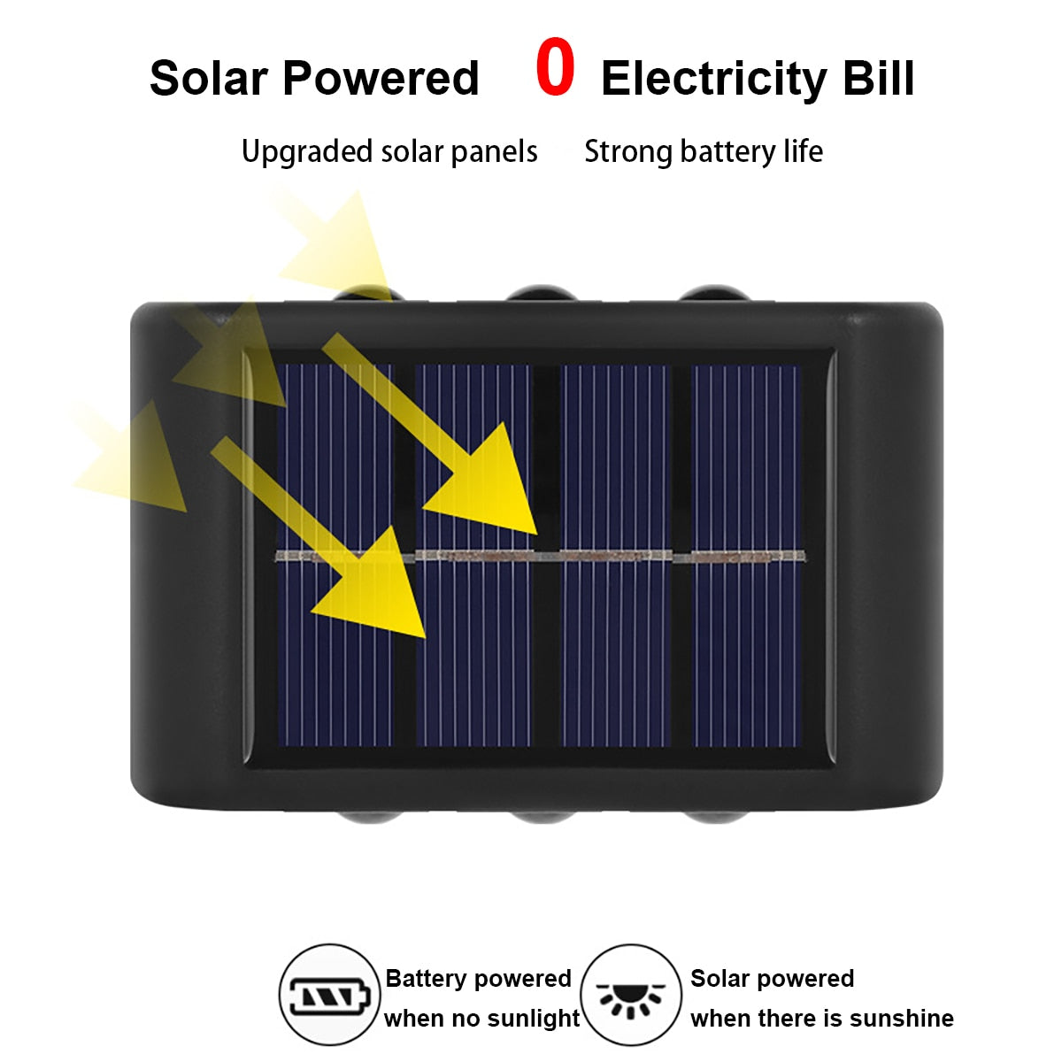 Solar Outdoor Wall Lamp