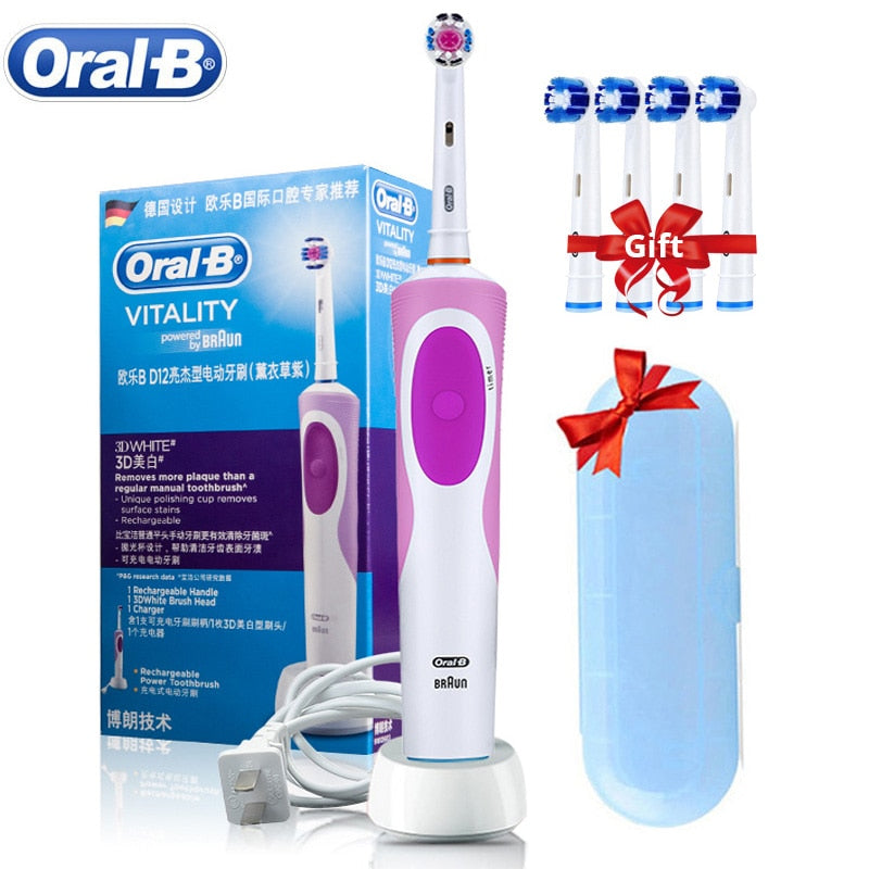 Oral B Electric Toothbrush with Gift Brush Heads