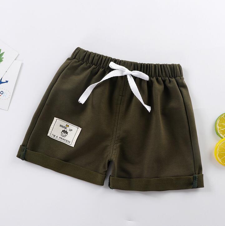 Solid Baby Boy Shorts