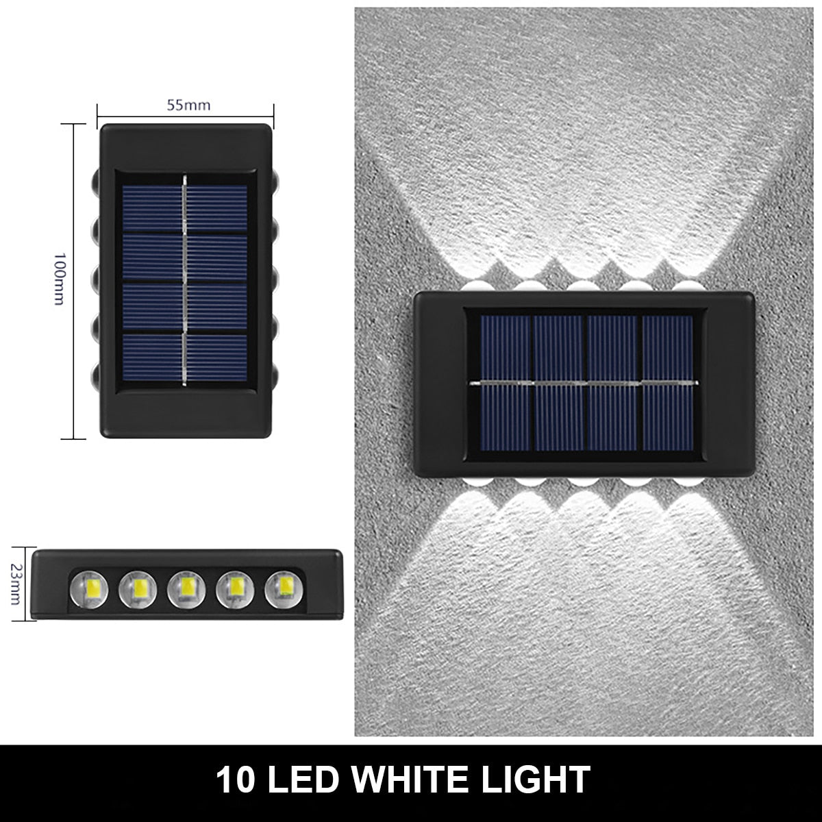 Solar Outdoor Wall Lamp
