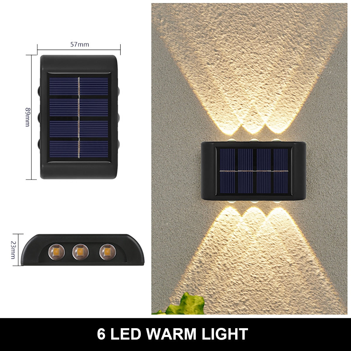 Solar Outdoor Wall Lamp