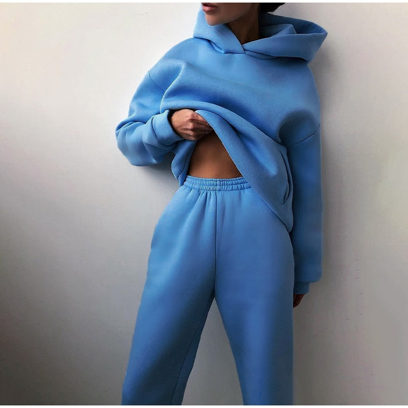Fleece-lined Women's Tracksuit