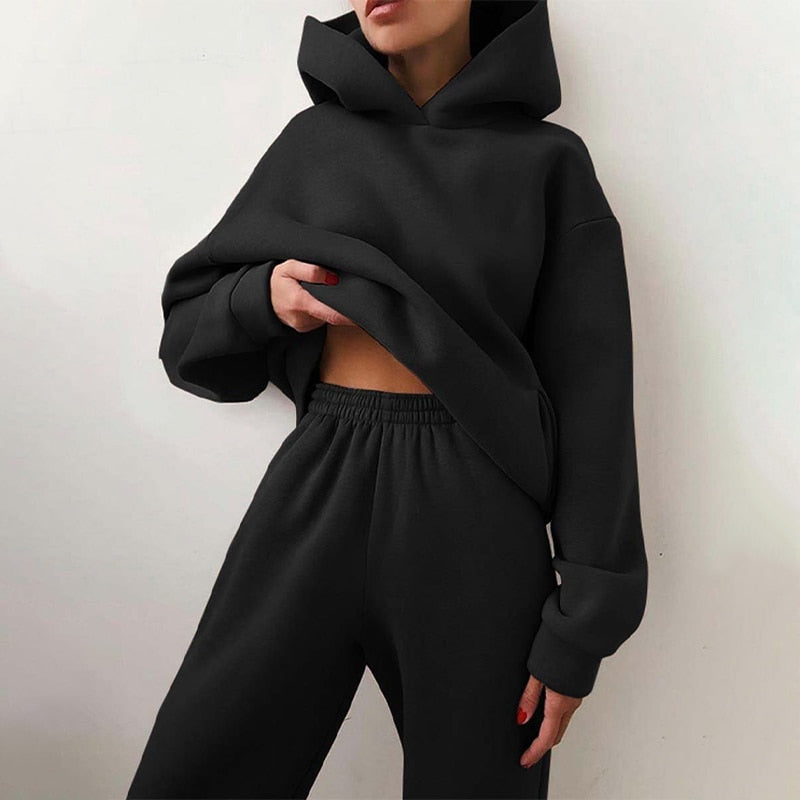 Fleece-lined Women's Tracksuit