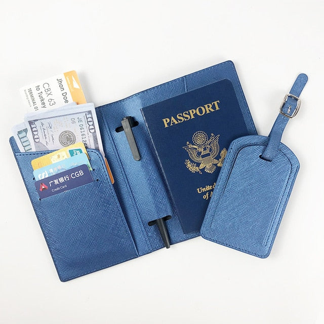 Custom Passport Cover Set