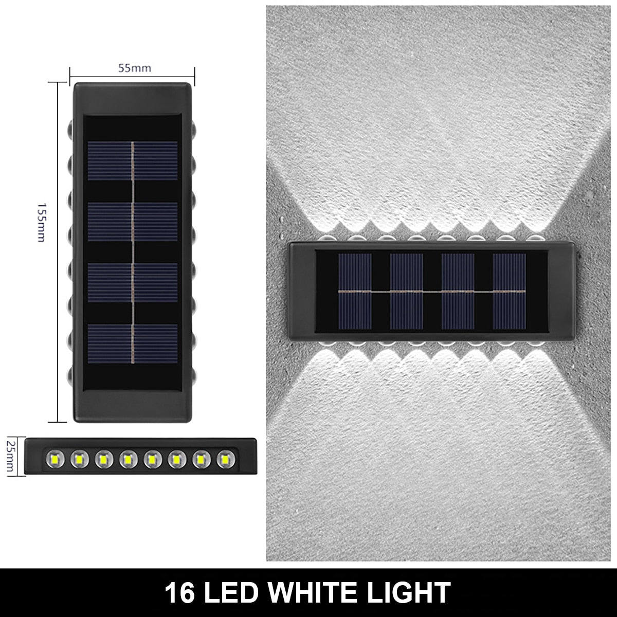 Solar Outdoor Wall Lamp