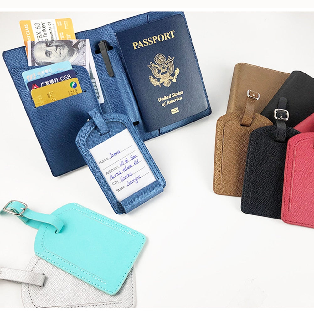 Custom Passport Cover Set