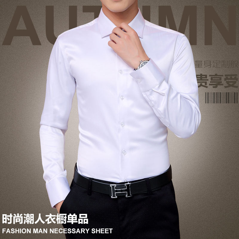 Plus Size Men's Luxury Wedding Shirt
