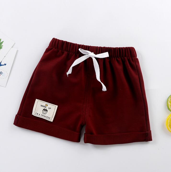 Solid Baby Boy Shorts