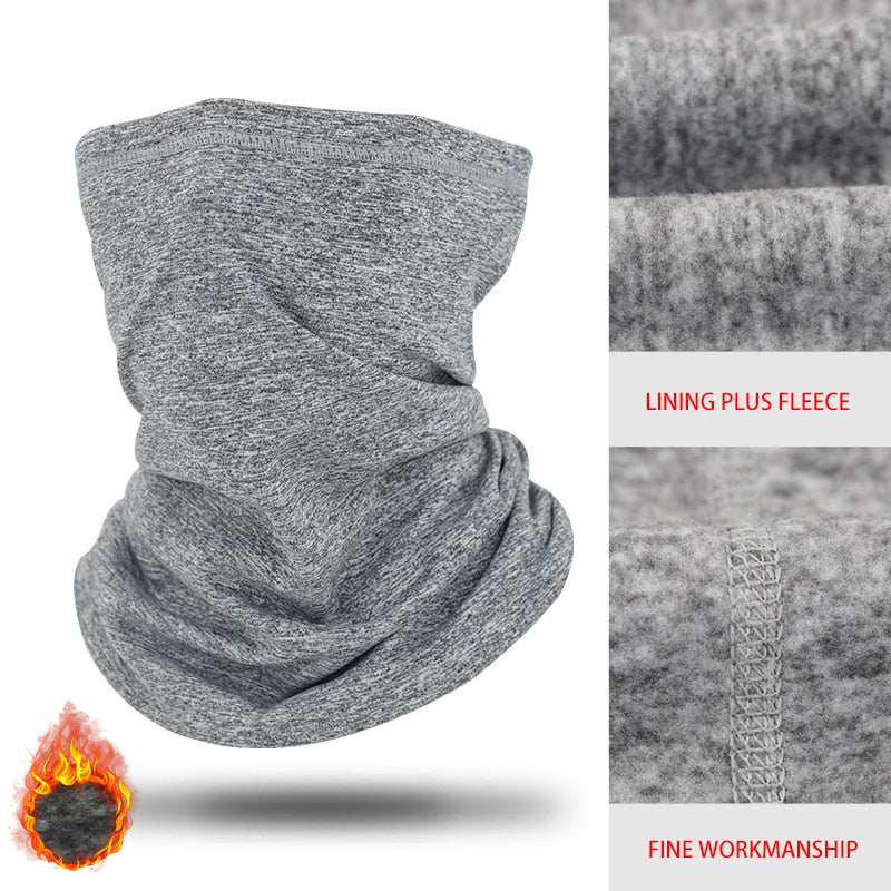 Fleece Neck Warmer Scarf