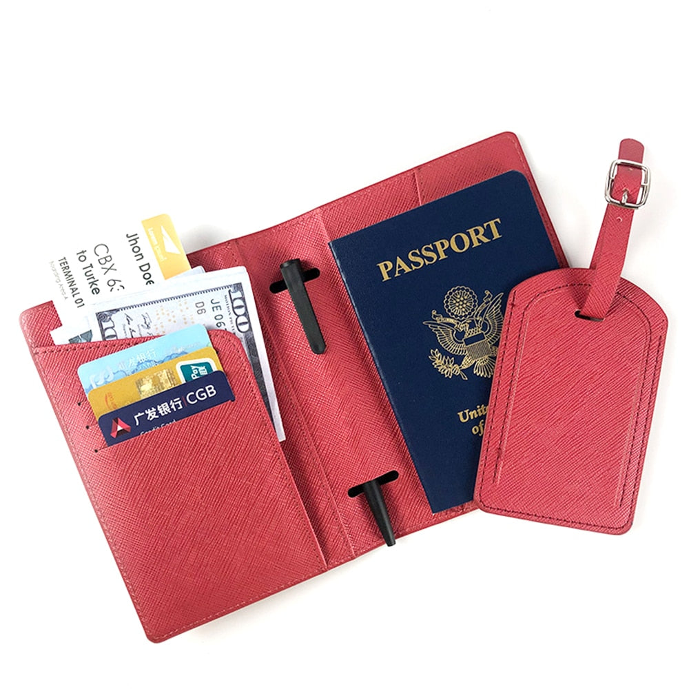 Custom Passport Cover Set