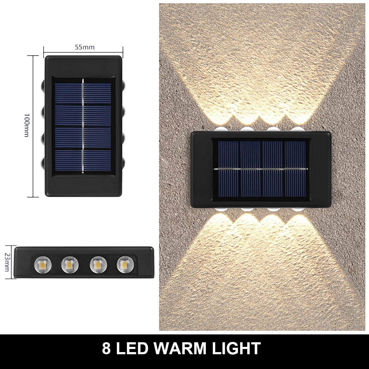 Solar Outdoor Wall Lamp