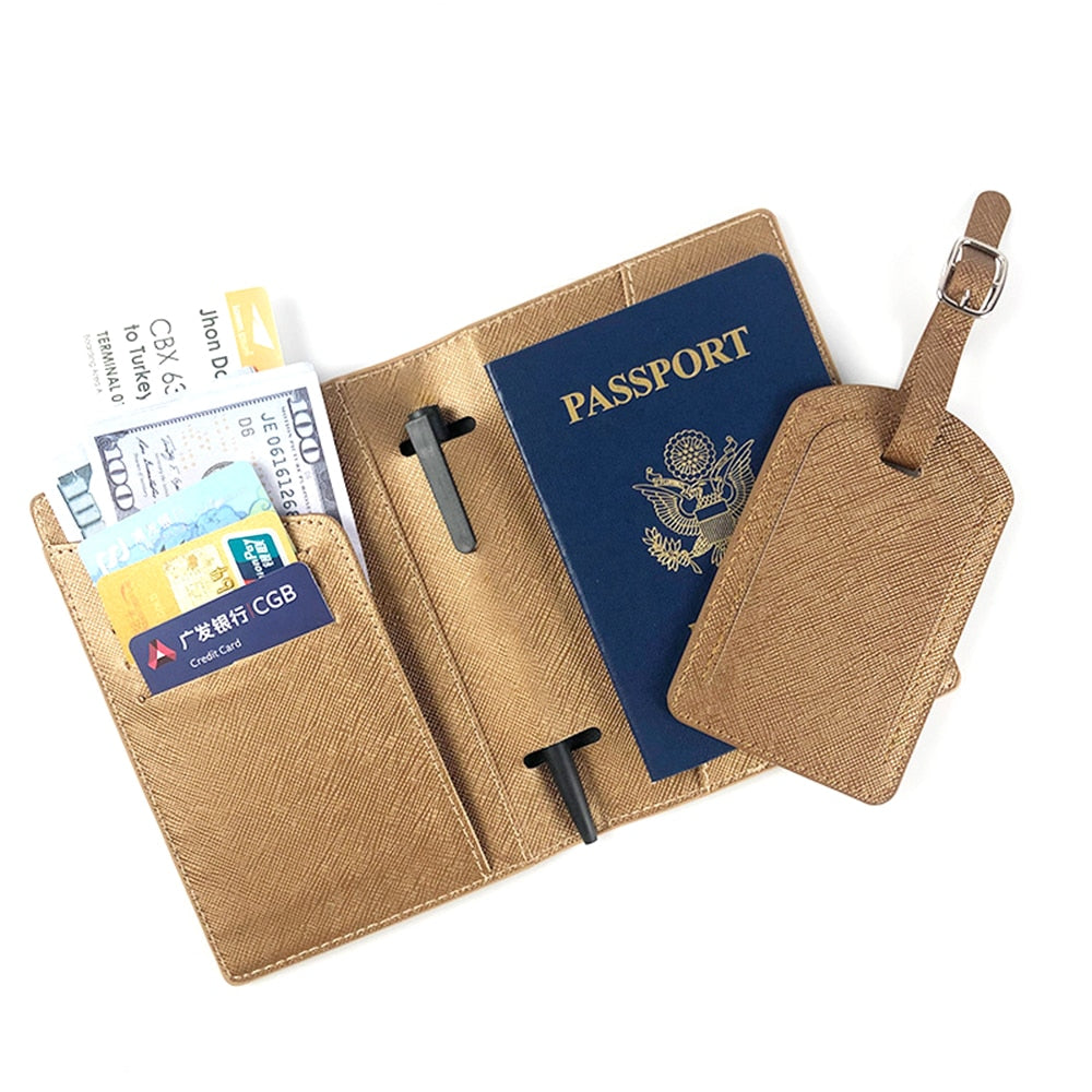 Custom Passport Cover Set