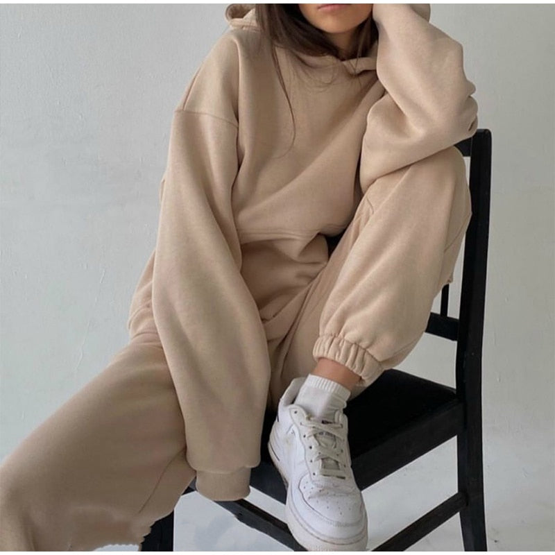 Fleece-lined Women's Tracksuit