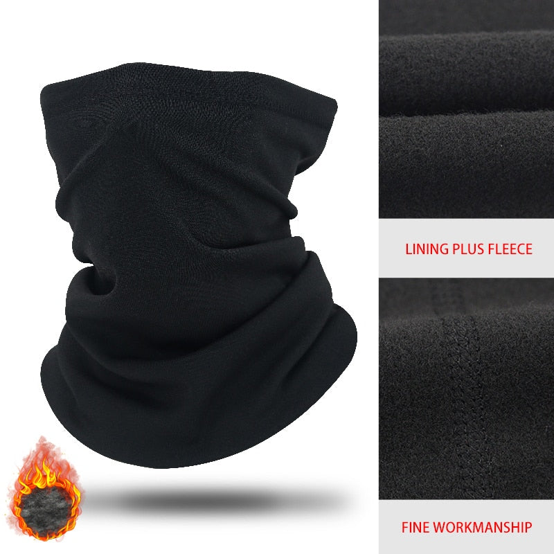 Fleece Neck Warmer Scarf